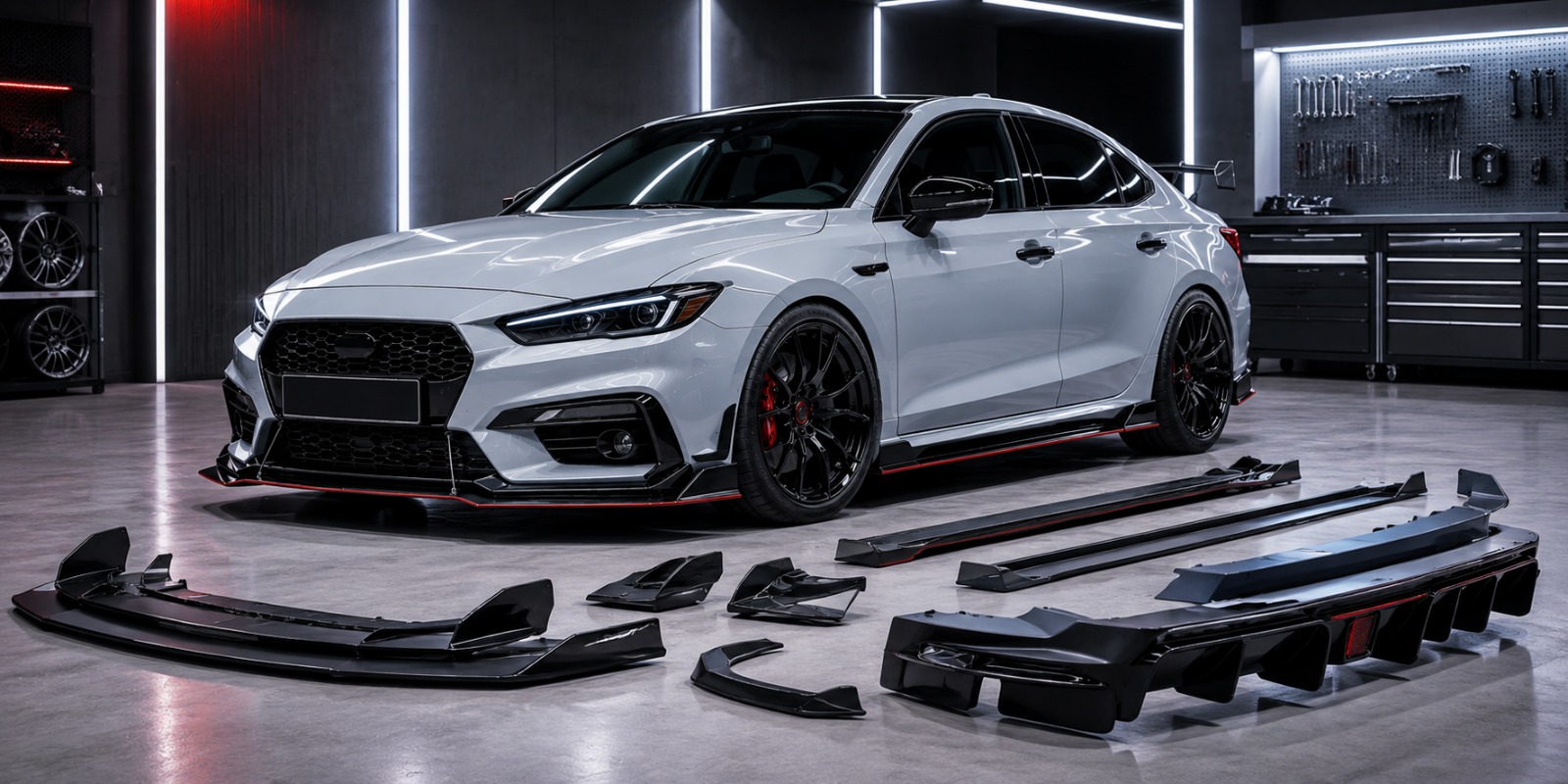 Body kits installation